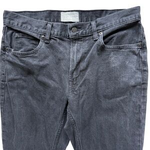 Everlane The Slim Jeans Mens Size 33 x 29 Black Organic Cotton Stretch Casual